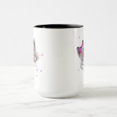 Mug Chaton mignon d'aquarelle (Centre)