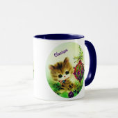 Mug Chaton Mignon Vintage (Devant droit)