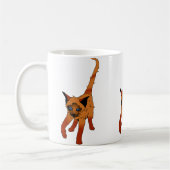 Mug Chaton orange (Gauche)