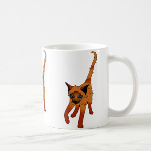 Mug Chaton orange