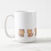 Mug Chaton Orange Tigré sur Mesure (Gauche)
