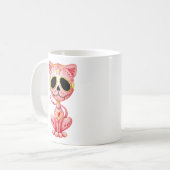 Mug Chaton rose de sucre de zombi (Devant gauche)