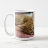 Mug Chaton roux endormi (Gauche)