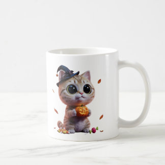 Mug Chaton Sorcière Halloween Mignon