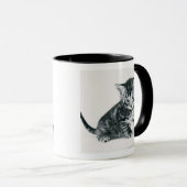 Mug Chaton tigré (Devant droit)