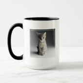 Mug Chaton tigré bleu (Gauche)