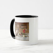 Mug Chatons à un banquet, 19ème siècle (Devant gauche)