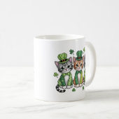 Mug Chatons chanceux de la Saint-Patrick-47474 (Devant droit)