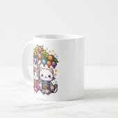 Mug Chatons de Tanabata en kimonos (Devant gauche)