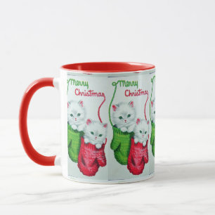 Mug Chatons en Mittens Joyeux Noël