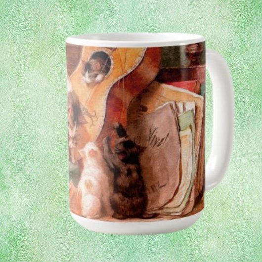Mug Chatons et guitare - Les musiciens