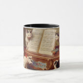 Mug Chatons et piano (Centre)