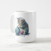 Mug Chatons Jouer avec une balle de fils (Devant gauche)