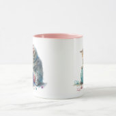 Mug Chatons Jouer avec une balle de fils (Centre)