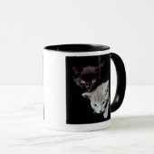 Mug Chatons légers et foncés (Devant droit)