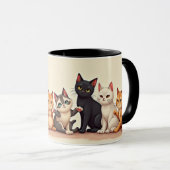 Mug Chatons Mignons (Devant droit)