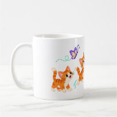 Mug Chatons orange joueurs (Gauche)