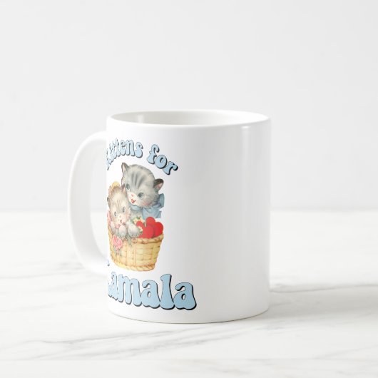 Mug Chatons pour Kamala (Devant gauche)