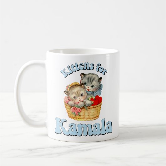 Mug Chatons pour Kamala (Gauche)