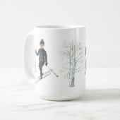 Mug chatouille à thème (Devant gauche)