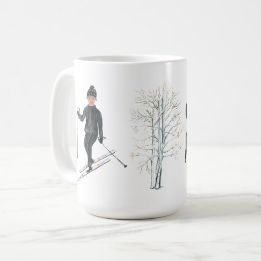 Mug chatouille à thème (Devant gauche)