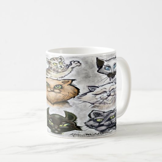 Mug Chats (Devant droit)