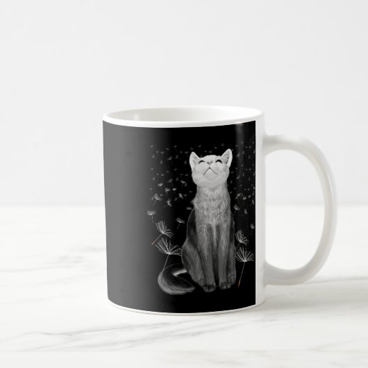 Mug Chats 365 Chats 365 Dandelion Cat Graphique (Droite)