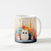Mug Chats Adorables (Devant droit)