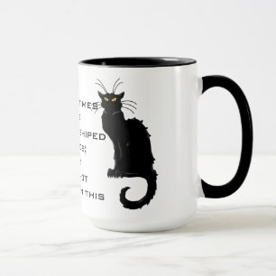Mug Chats adorés comme dieux ; Ils n'ont pas oublié