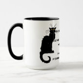 Mug Chats adorés comme dieux ; Ils n'ont pas oublié (Gauche)