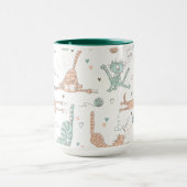 Mug Chats amusants dans un style mignon (Centre)