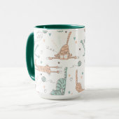 Mug Chats amusants dans un style mignon (Devant gauche)