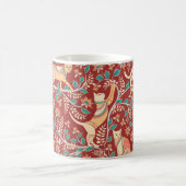 Mug Chats avec ornements, branches avec fleurs et feui (Centre)
