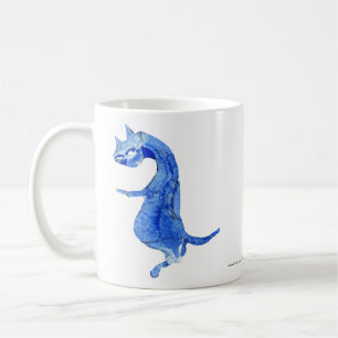 Mug Chats bleus Ming - Aquarelle Kobi