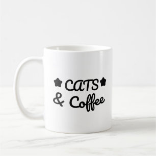 Mug Chats & Café - Cadeau pour amateur de chats