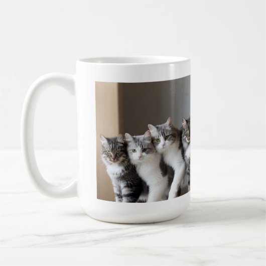 Mug Chats Chanceux Meilleur Papa (Gauche)