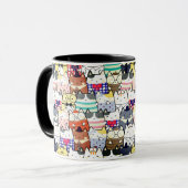 Mug Chats Chats Chats (Devant gauche)