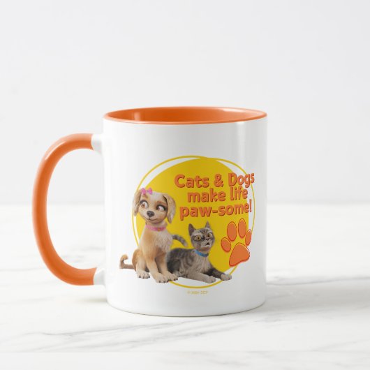 Mug Chats & Chiens Font De La Vie Paw-some ! (Gauche)