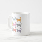 Mug Chats colorés (Devant gauche)