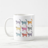 Mug Chats colorés (Gauche)