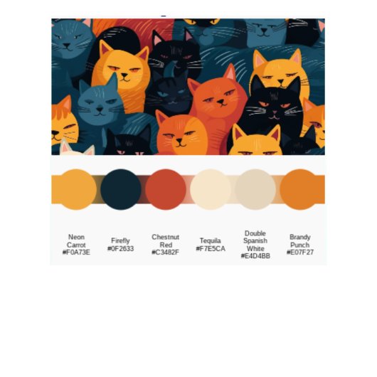 Mug Chats colorés entassés par le sommeil