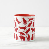 Mug Chats couleur rouge (Centre)