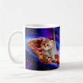 Mug Chats dans la pizza spatiale (Gauche)