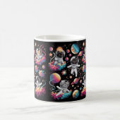 Mug Chats dans l'espace ! (Centre)