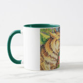 Mug Chats dans un jardin, Louis Wain (Gauche)
