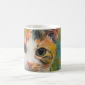 Mug Chats d'aquarelle Boho - Art de la féline terrestr (Centre)