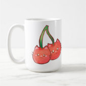 Mug Chats de fruits de cerise (Gauche)