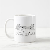 Mug Chats de guerre (Gauche)