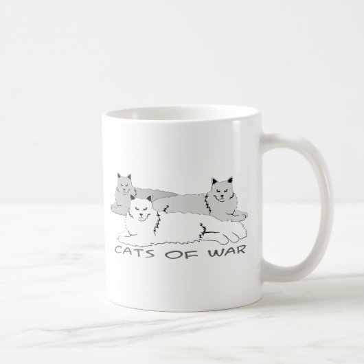 Mug Chats de guerre (Droite)