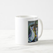 Mug Chats de Halloween (Devant droit)